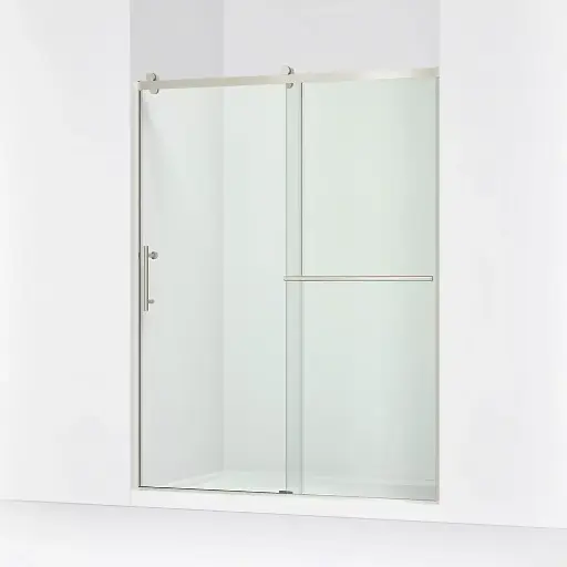 [KOH-709081-10L-BNK] Kohler 709081-10L-BNK Rely 77" H Sliding Glass Shower Door Anodized Brushed Nickel