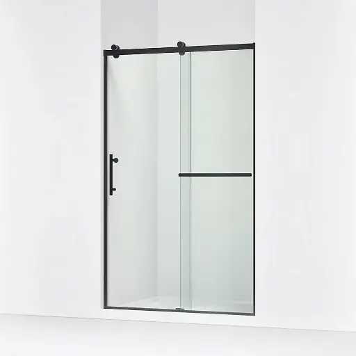 [KOH-709082-10L-BL] Kohler 709082-10L-BL Rely 77" H Sliding Glass Shower Door Matte Black