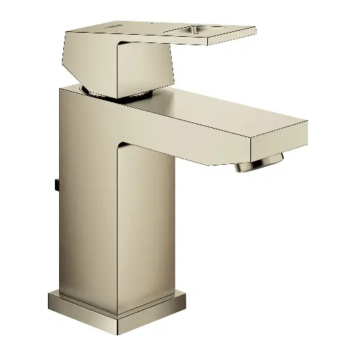 [GRO-23129ENA] Grohe 23129ENA Eurocube Single Hole S-Size Bathroom Faucet Brushed Nickel