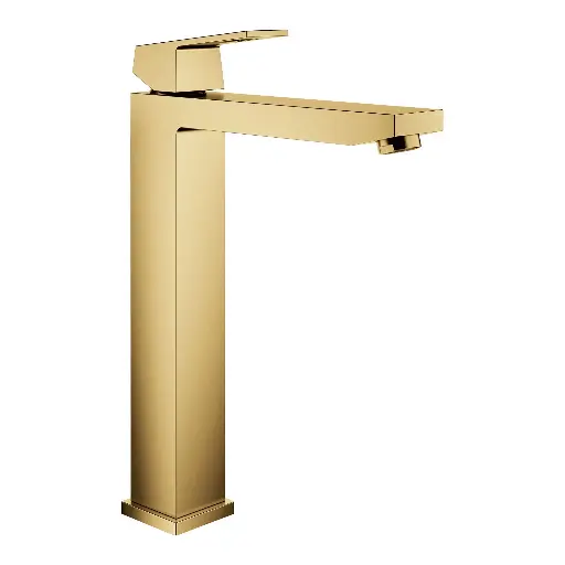[GRO-23671GN0] Grohe 23671GN0 Eurocube Single Hole Deck Mount Vessel Sink Faucet Brushed Cool Sunrise