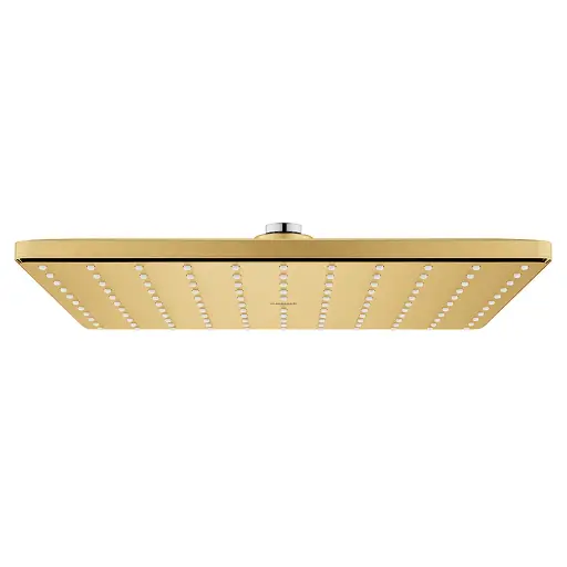 [GRO-26570GN0] Grohe 26570GN0 Rainshower 310 Mono Shower Head 12" 1 Spray Brushed Cool Sunrise