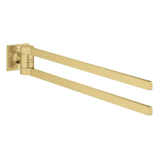[GRO-40342GN1] Grohe 40342GN1 Allure New Double Towel Bar Brushed Cool Sunrise