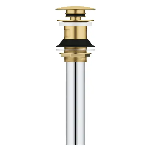 [GRO-48656GN0] Grohe 48656GN0 Bathroom Sink Pop-Up Drain With Overflow Brushed Cool Sunrise