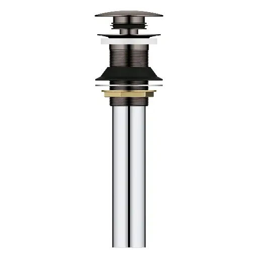 [GRO-48657A00] Grohe 48657A00 Universal Bathroom Sink Pop-Up Drain Without Overflow Hard Graphite