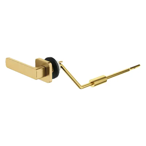 [GRO-49131GN0] Grohe 49131GN0 Eurocube Left Hand Trip Lever Brushed Cool Sunrise
