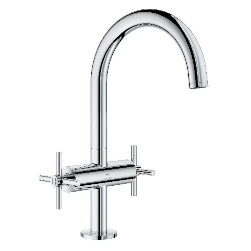 [GRO-21146000] Grohe 21146000 Atrio New Single Hole Two-Handle Bathroom Faucet StarLight Chrome