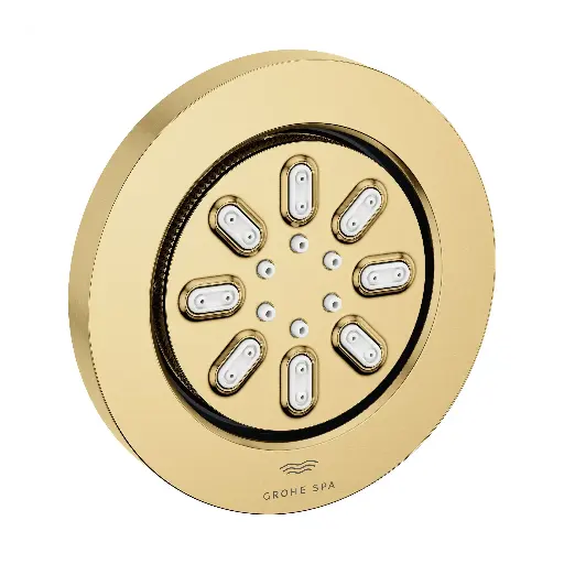 [GRO-26844GN0] Grohe 26844GN0 Rainshower Aqua Body Spray Round Brushed Cool Sunrise
