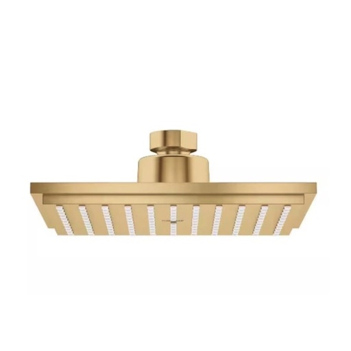 [GRO-26468GN0] Grohe 26468GN0 Euphoria Cube 150 Shower Head 6" Brushed Cool Sunrise