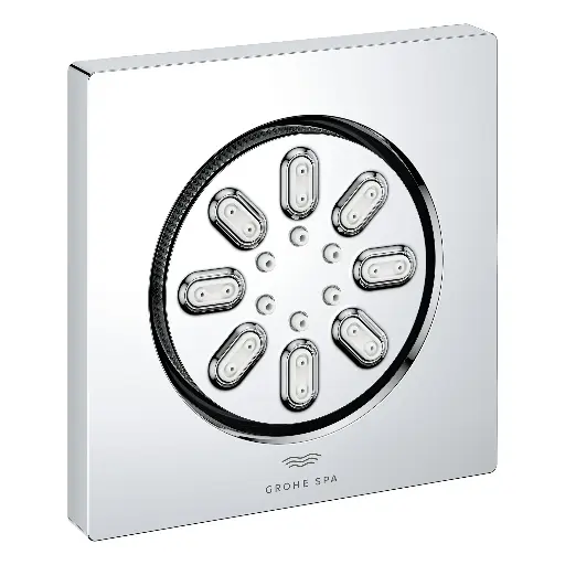 [GRO-26845000] Grohe 26845000 Rainshower Aqua Body Spray Square 2 Sprays StarLight Chrome