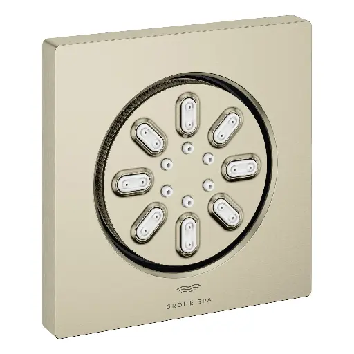 [GRO-26845EN0] Grohe 26845EN0 Rainshower Aqua Body Spray Square 2 Sprays Brushed Nickel