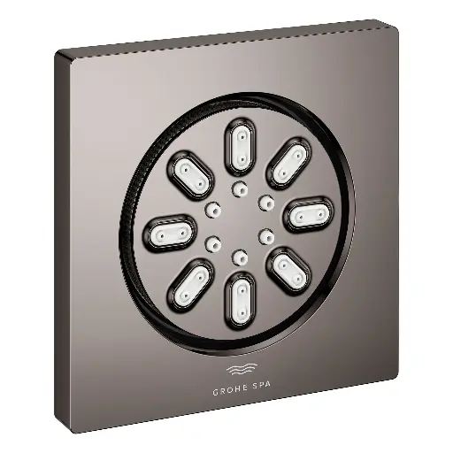 [GRO-26845A00] Grohe 26845A00 Rainshower Aqua Body Spray Square 2 Sprays Hard Graphite