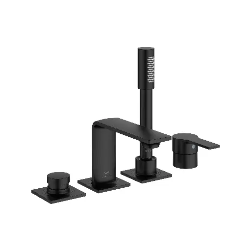 [GRO-193162431] Grohe 193162431 Allure New 4-Hole Single Handle Deck Mount Roman Tub Faucet Matte Black
