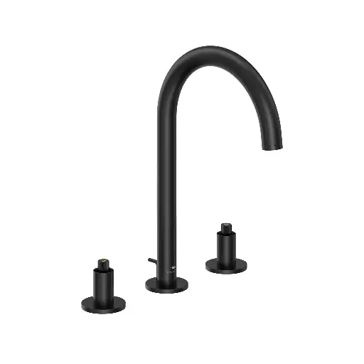 [GRO-206592430] Grohe 206592430 Atrio New 8" Widespread M-Size Bathroom Faucet Matte Black