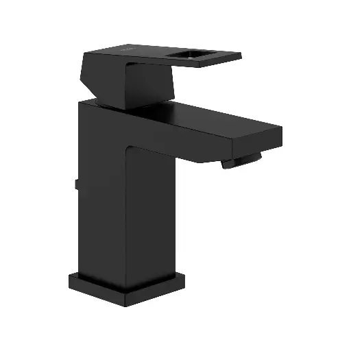 [GRO-23129243A] Grohe 23129243A Eurocube Single Hole S-Size Bathroom Faucet Matte Black