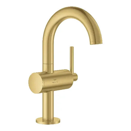 [GRO-24351GN0] Grohe 24351GN0 Atrio New Single Hole M-Size Bathroom Faucet Brushed Cool Sunrise
