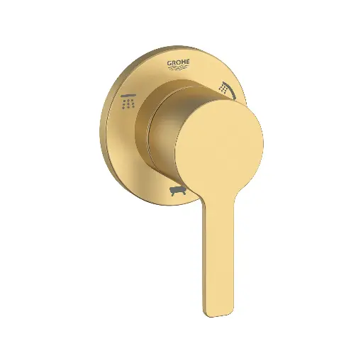 [GRO-29215GN1] Grohe 29215GN1 Lineare 3-Way Diverter Trim Brushed Cool Sunrise