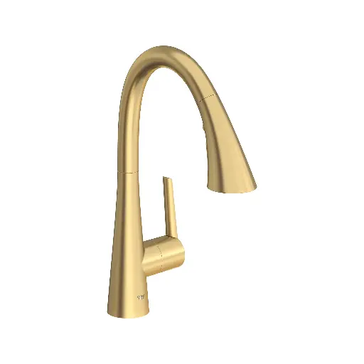 [GRO-30368GN2] Grohe 30368GN2 Zedra Pull Down Triple Spray Bar Faucet Brushed Cool Sunrise