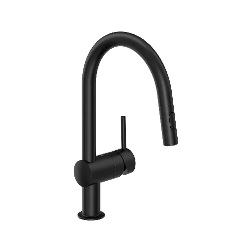 [GRO-313782433] Grohe 313782433 Minta Pull Down Dual Spray Kitchen Faucet Matte Black