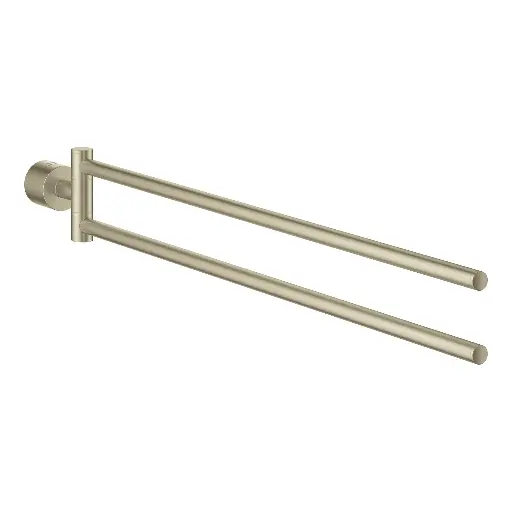 [GRO-40888EN0] Grohe 40888EN0 Atrio New Double Towel Bar Brushed Nickel