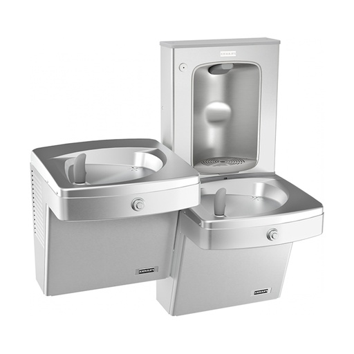 [FRA-KEPVACSL-SBF-STN] Franke KEPVACSL-SBF-STN Split Level Vandal Resistant Drinking Fountain