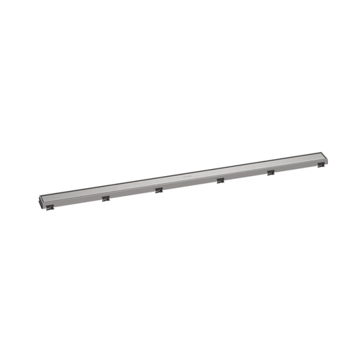 [HAN-56042801] Hansgrohe 56042801 Raindrain Match Trim Zero/ Tile 47 1/4" Brushed Stainless Steel