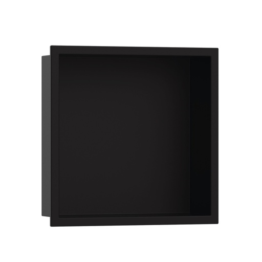 [HAN-56061670] Hansgrohe 56061670 Xtrastoris Original Wall Niche With Integrated Frame 12"X 12 Matte Black