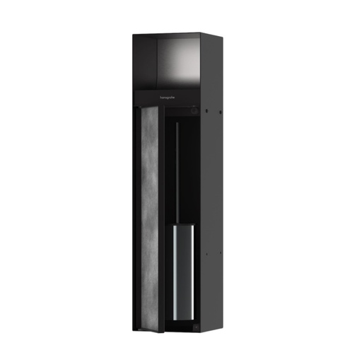 [HAN-56062670] Hansgrohe 56062670 Xtrastoris Rock Recessed Toilet Brush Holder Matte Black