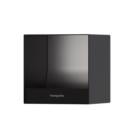 [HAN-56065670] Hansgrohe 56065670 Xtrastoris Original Recessed Toilet Paper Holder Matte Black