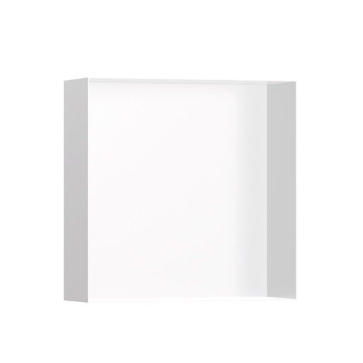 [HAN-56073700] Hansgrohe 56073700 Xtrastoris Minimalistic Wall Niche With Open Frame Matte White