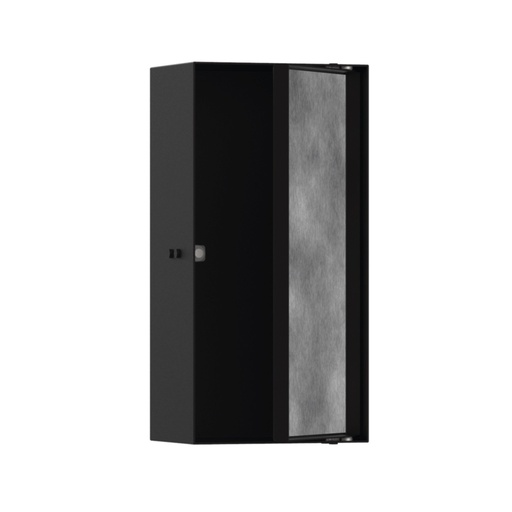 [HAN-56082670] Hansgrohe 56082670 Xtrastoris Rock Wall Niche With Tileable Door Matte Black