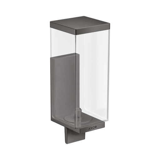 [HAN-42610340] Hansgrohe 42610340 Axor Universal Rectangular Soap Dispenser Brushed Black Chrome