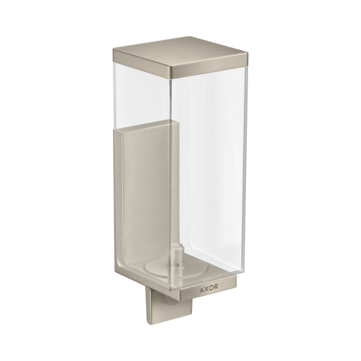 [HAN-42610820] Hansgrohe 42610820 Axor Universal Rectangular Soap Dispenser Brushed Nickel