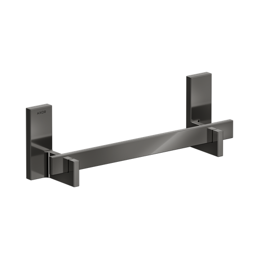 [HAN-42613330] Hansgrohe 42613330 Axor Universal Rectangular Towel Bar 12" Polished Black Chrome