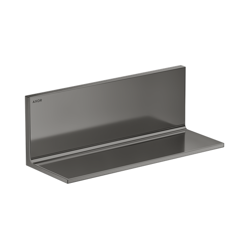 [HAN-42644330] Hansgrohe 42644330 Axor Universal Rectangular Shelf 12" Polished Black Chrome