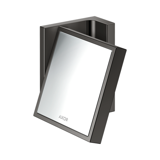 [HAN-42649330] Hansgrohe 42649330 Axor Universal Rectangular Shaving Mirror Polished Black Chrome