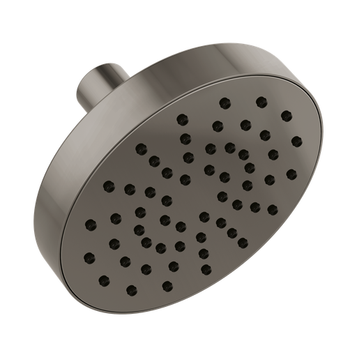 [BRI-82392-BNX-2.5] Brizo 82392-BNX-2.5 Essential 5" Linear Round Wall Mount 2.5 GPM Shower Head Brilliance Black Onyx