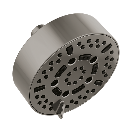 [BRI-87292-BNX] Brizo 87292-BNX Essential 5” Linear Round H2Okinetic 1.75 GPM Shower Head Brilliance Black Onyx