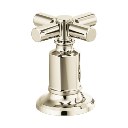 [BRI-HX5376-PN] Brizo HX5376-PN Invari Widespread Lavatory Cross Handle Kit Brilliance Polished Nickel