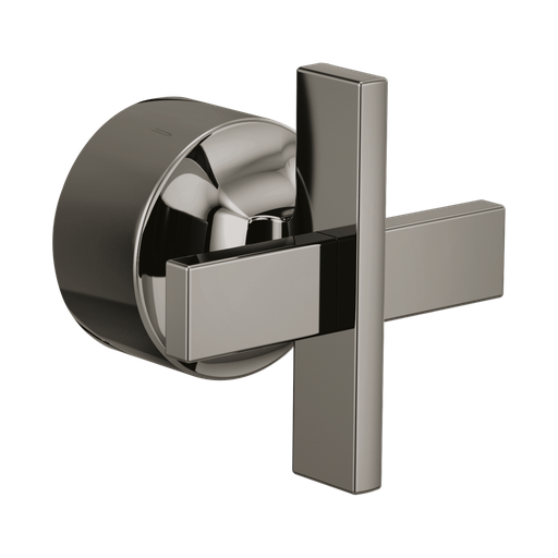 [BRI-HX60P98-BNX] Brizo HX60P98-BNX Levoir Pressure Balance Trim Cross Handle Kit Brilliance Black Onyx