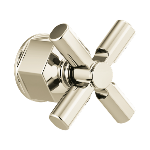 [BRI-HX6676-PN] Brizo HX6676-PN Invari Sensori Thermostatic Valve Trim Cross Handle Kit Brilliance Polished Nickel