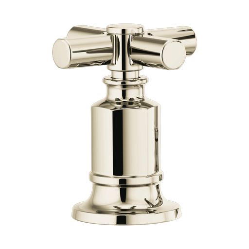 [BRI-HX676-PN] Brizo HX676-PN Invari Roman Tub Faucet Cross Handle Kit Brilliance Polished Nickel