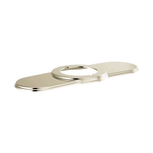 [BRI-RP100324PN] Brizo RP100324PN Invari Single Handle Deckmount Lavatory Escutcheon Brilliance Polished Nickel