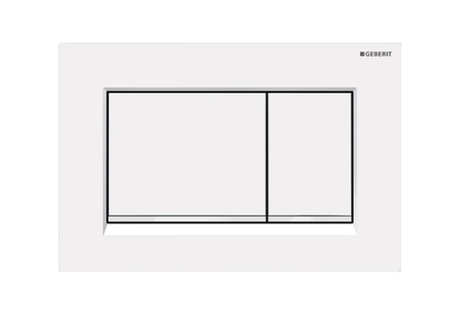 [GEB-115.883.01.1] Geberit 115.883.01.1 Actuator Plate Sigma30 For Dual Flush White Matt Coated, Easy-To-Clean Coated, White