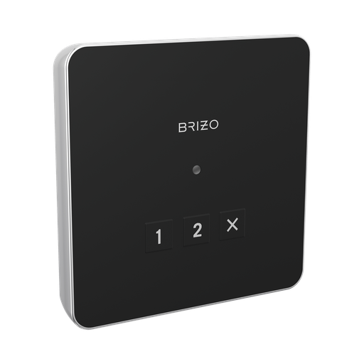 [BRI-8CN-220L-PC-L] Brizo 8CN-220L-PC-L Mystix Square Exterior Steam Control Lumicoat Polished Chrome