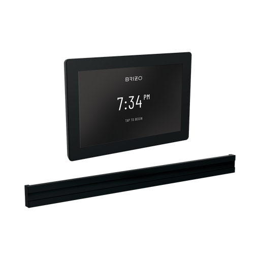 [BRI-8CB-600S-BL] Brizo 8CB-600S-BL Mystix Square Steam Control And Bilateral Head Matte Black