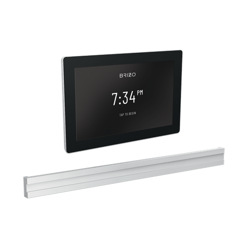[BRI-8CB-600S-PC-L] Brizo 8CB-600S-PC-L Mystix Square Steam Control And Bilateral Head Lumicoat Polished Chrome