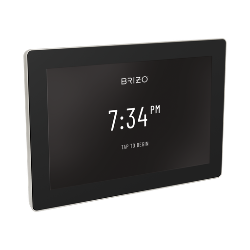 [BRI-8CN-600S-BN-L] Brizo 8CN-600S-BN-L SensoriPlus Square Digital Shower And Steam Control Lumicoat Brushed Nickel
