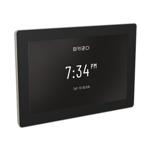 [BRI-8CN-600S-NK-L] Brizo 8CN-600S-NK-L SensoriPlus Square Digital Shower And Steam Control Lumicoat Luxe Nickel