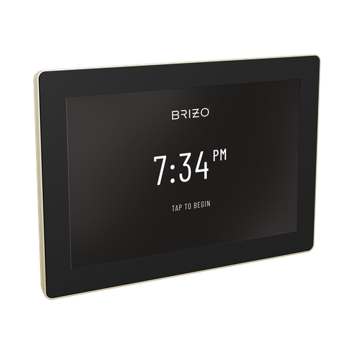 [BRI-8CN-600S-PN-L] Brizo 8CN-600S-PN-L SensoriPlus Square Digital Shower And Steam Control Lumicoat Polished Nickel