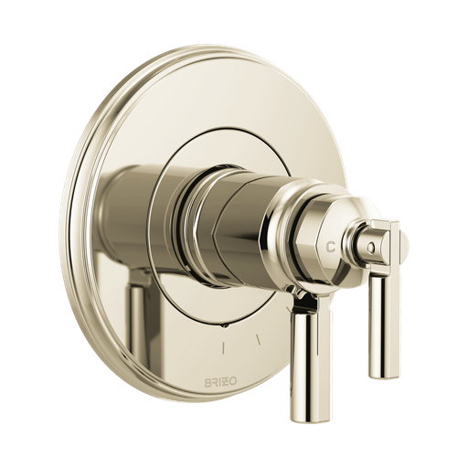 [BRI-T60076-PN] Brizo T60076-PN Invari Tempassure Thermostatic Valve Only Trim Brilliance Polished Nickel